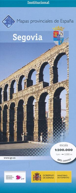 Carte routière provinciale n° 39 - Segovie (Espagne) | CNIG carte routière CNIG