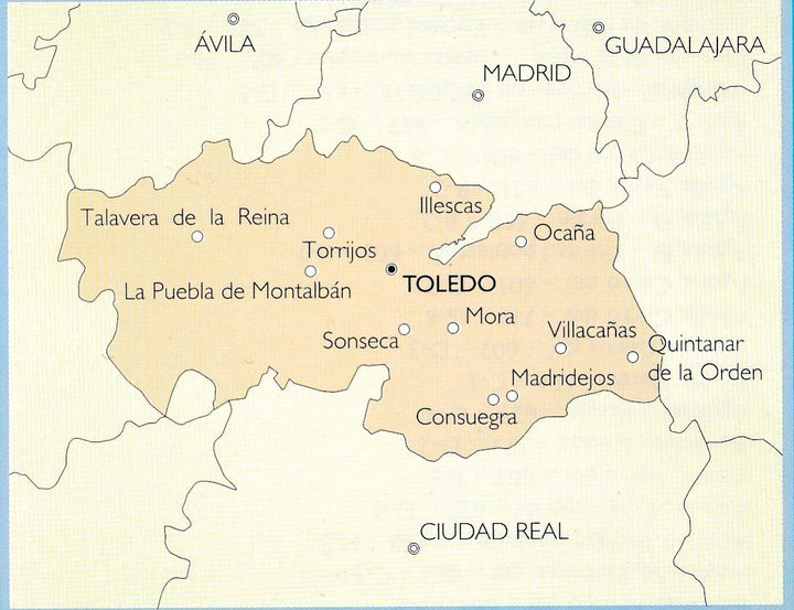 Carte routière provinciale - Tolède (Espagne), n° 44 | CNIG carte pliée CNIG 