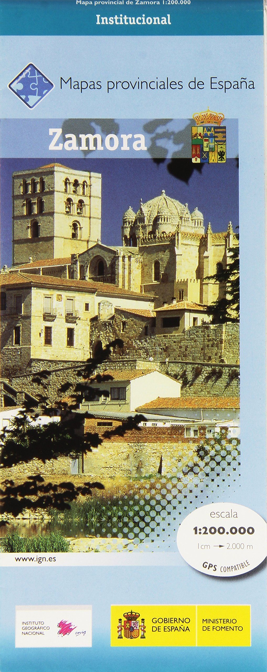 Carte routière provinciale n° 47 - Zamora (Castille-et-Leon, Espagne) | CNIG carte routière CNIG