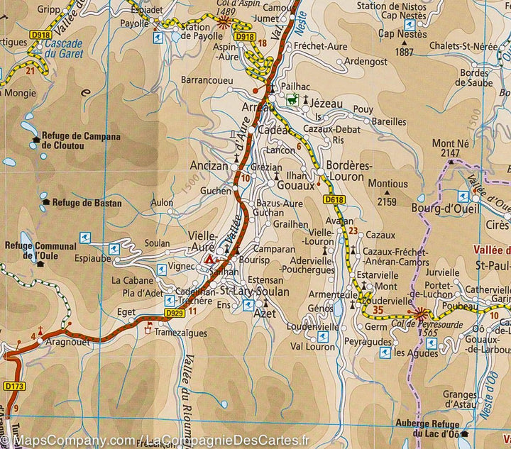 Carte routière - Pyrénées | Reise Know How carte pliée Reise Know-How 