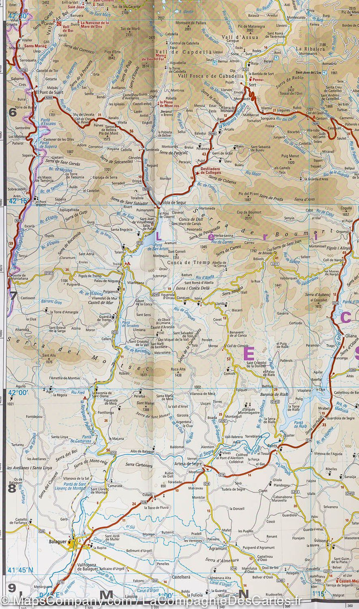 Carte routière - Pyrénées | Reise Know How carte pliée Reise Know-How 