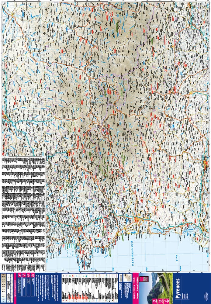 Carte routière - Pyrénées | Reise Know How carte pliée Reise Know-How 