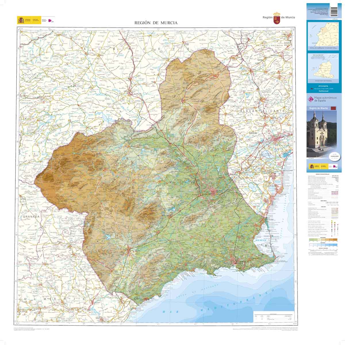 Cartes des communautés autonomes de l'Espagne CNIG – Cartovia