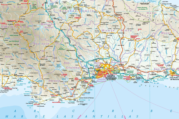 Carte routière - République Dominicaine & Haiti | Reise Know How carte pliée Reise Know-How 