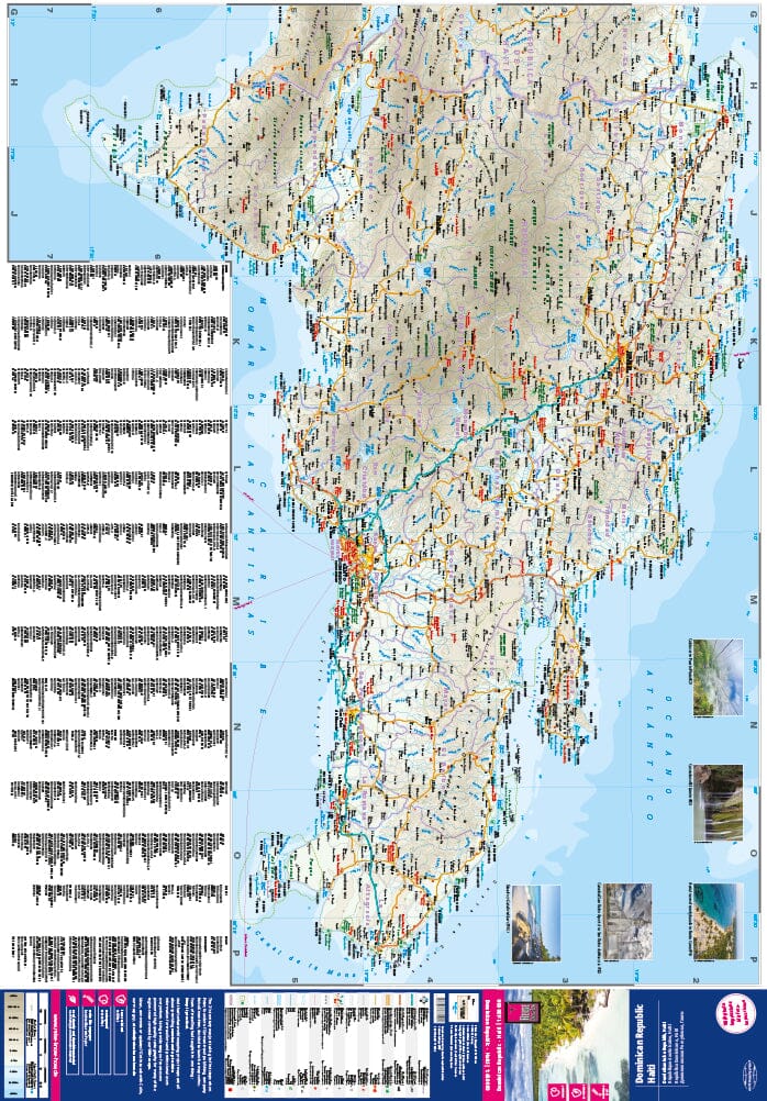 Carte routière - République Dominicaine & Haiti | Reise Know How carte pliée Reise Know-How 