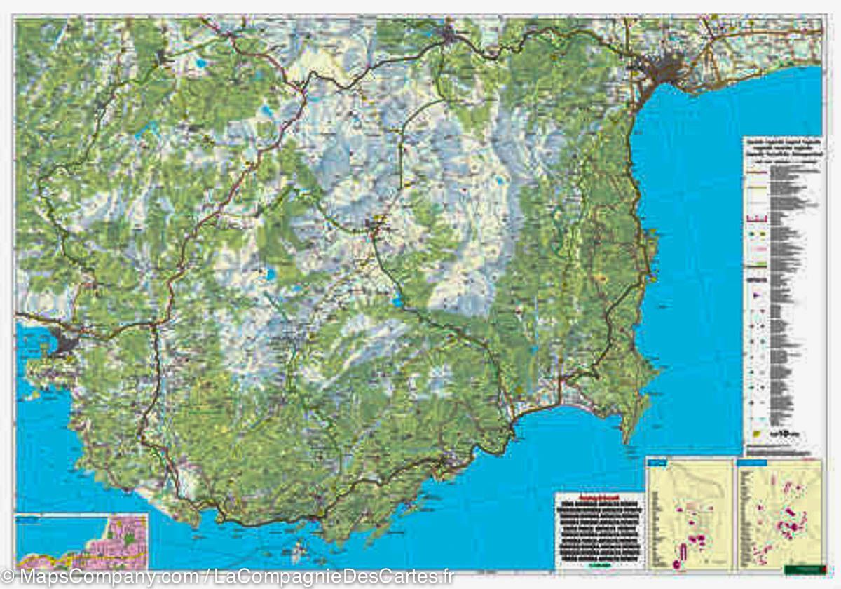Carte routière - Riviera Turque (Antalya, Kemer, Fethiye) | Freytag & Berndt carte routière Freytag & Berndt