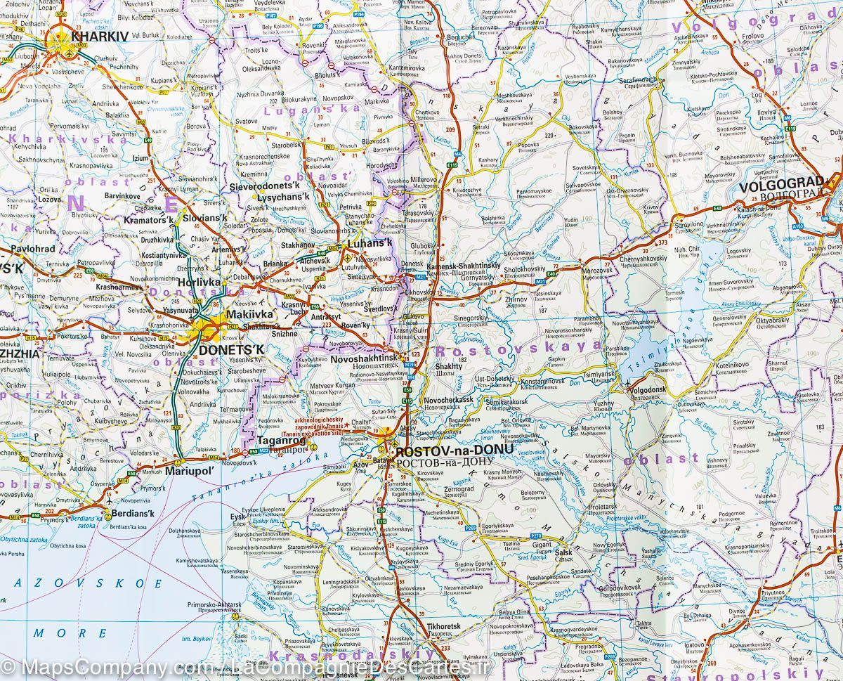 Carte routière - Russie Ouest | Reise Know How carte routière Reise Know-How