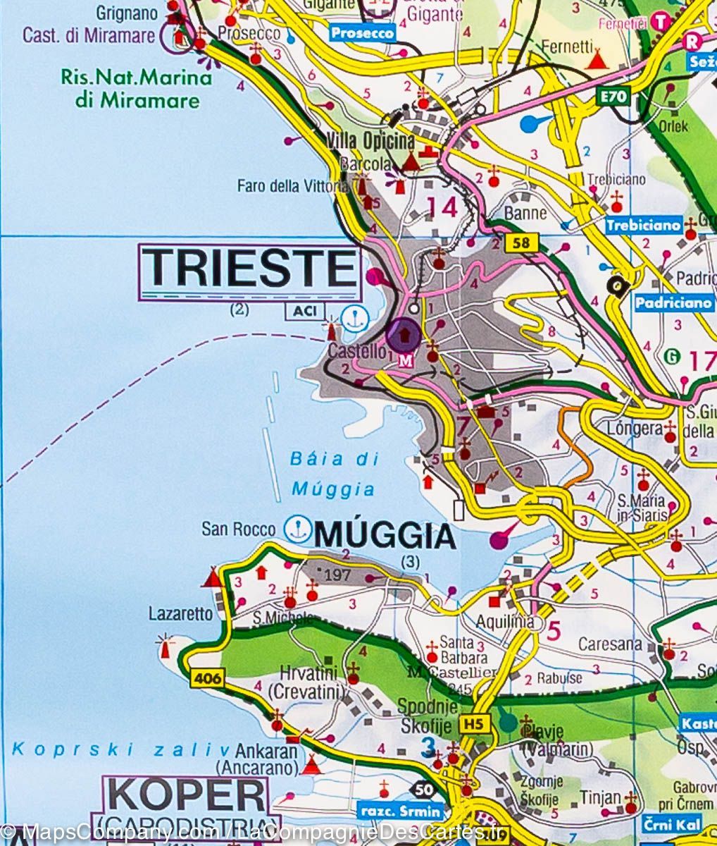 Carte routière - Slovénie au 1 / 150 000 | Freytag & Berndt carte routière Freytag & Berndt