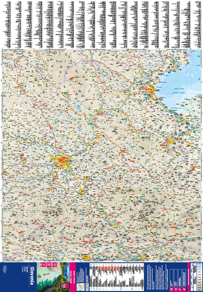 Carte routière - Slovénie | Reise Know How carte routière Reise Know-How