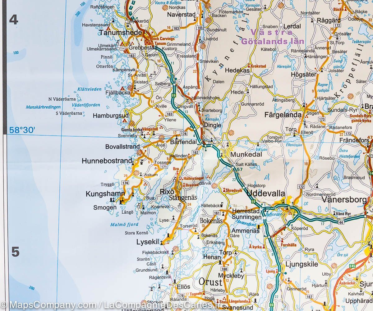 Carte routière - Suède Sud et Norvège Sud | Reise Know How carte routière Reise Know-How