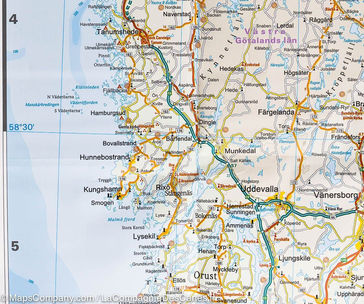 Carte routière - Suède Sud et Norvège Sud | Reise Know How carte pliée Reise Know-How 