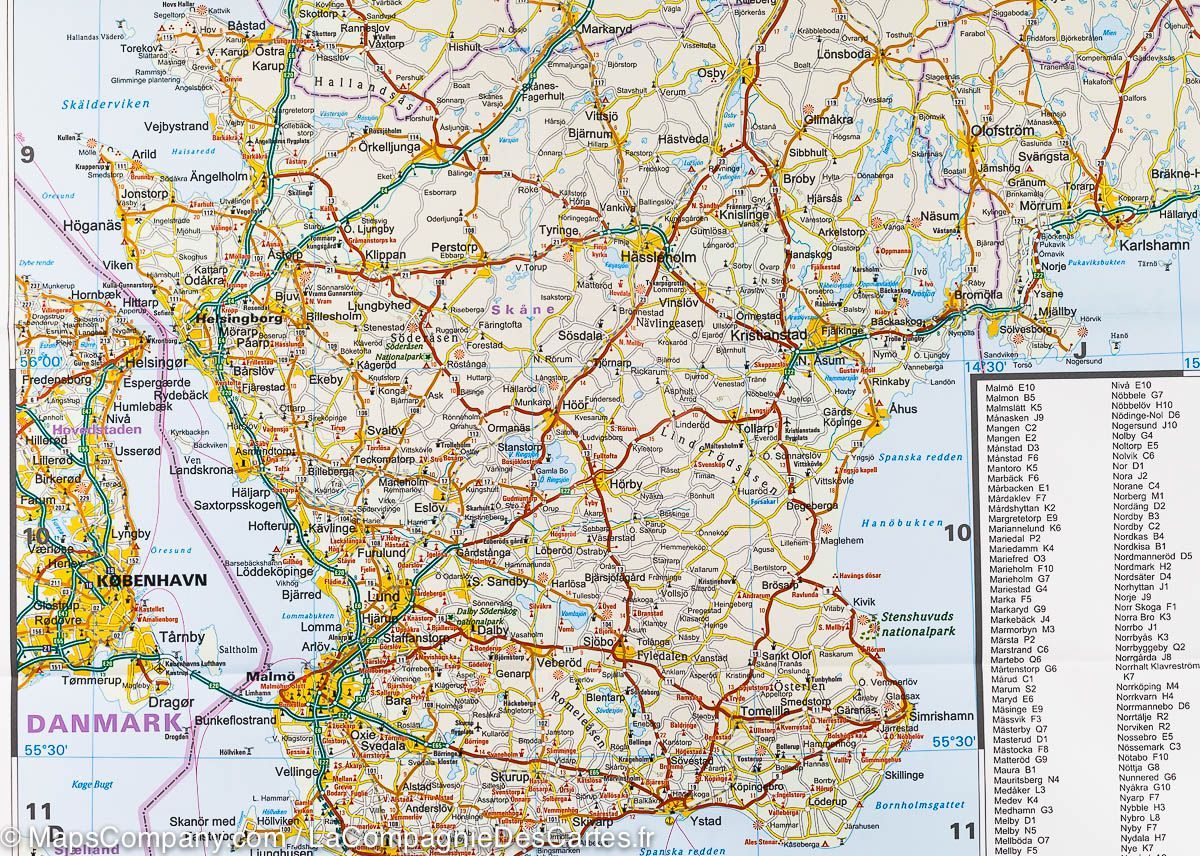 Carte routière - Suède Sud et Norvège Sud | Reise Know How carte routière Reise Know-How