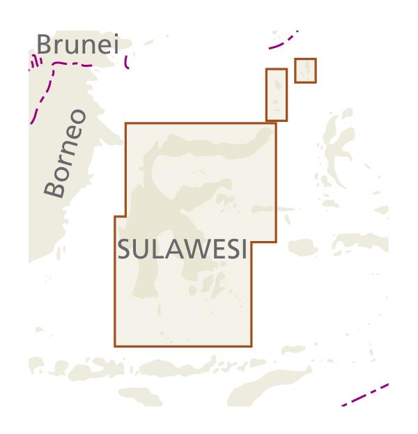 Carte routière - Sulawesi (Indonésie) | Reise Know How carte pliée Reise Know-How 