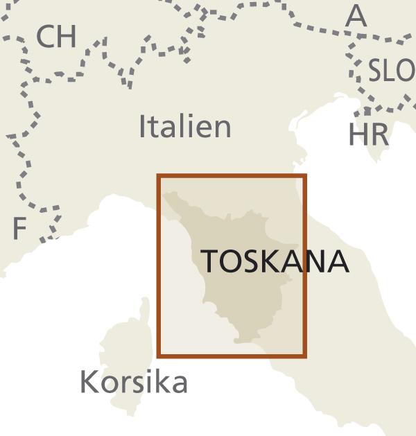 Carte routière - Toscane | Reise Know-How carte pliée Reise Know-How 