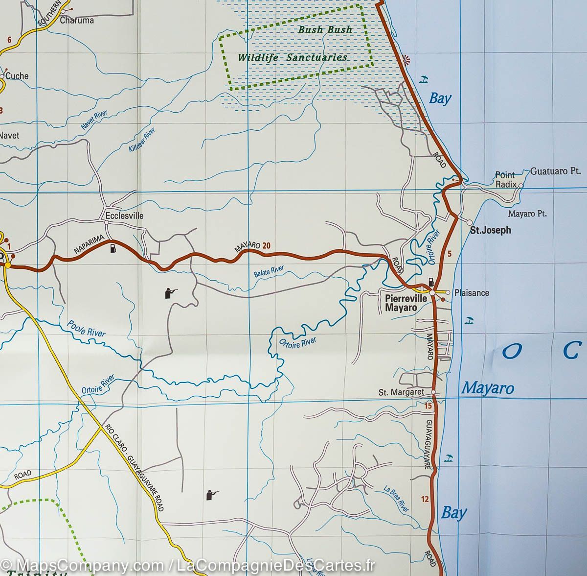 Carte routière - Trinité et Tobago | Reise Know How carte routière Reise Know-How