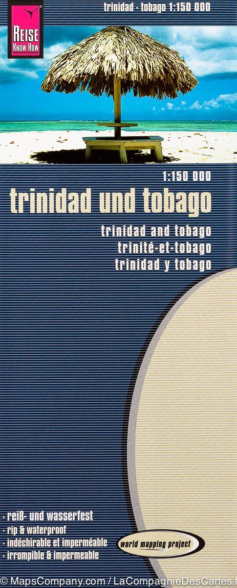 Carte routière - Trinité et Tobago | Reise Know How carte pliée Reise Know-How 