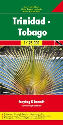 Carte routière - Trinité & Tobago | Freytag & Berndt carte pliée Freytag & Berndt 