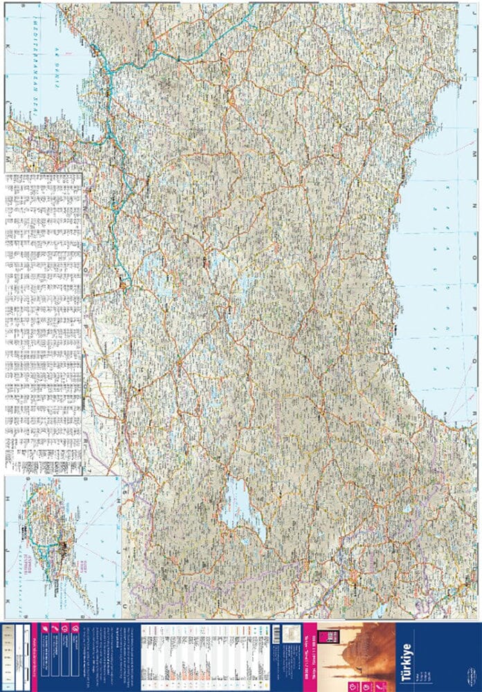 Carte routière - Turquie | Reise Know How carte pliée Reise Know-How 