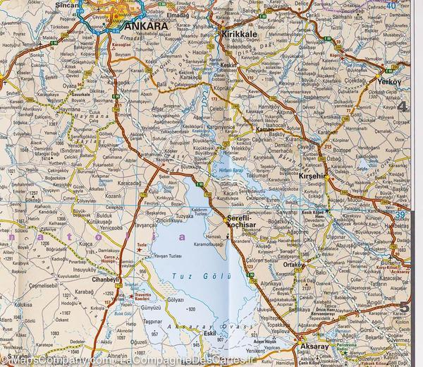 Carte routière - Turquie | Reise Know How carte routière Reise Know-How