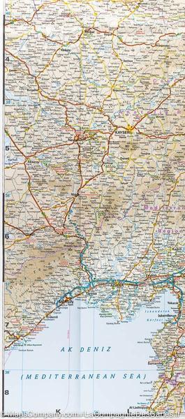Carte routière - Turquie | Reise Know How carte routière Reise Know-How