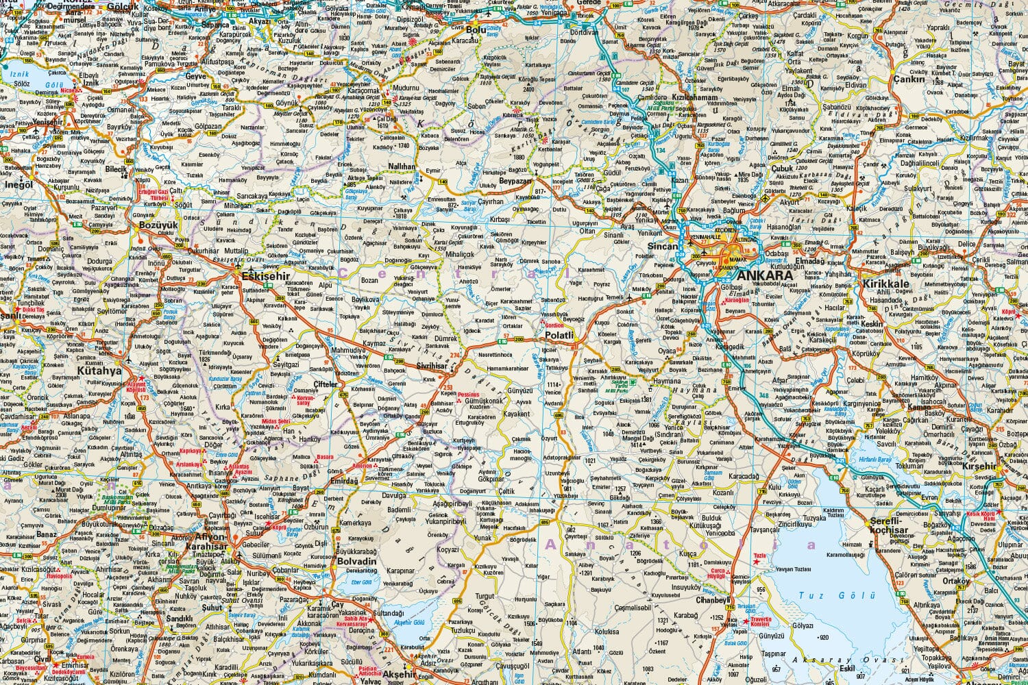 Carte routière - Turquie | Reise Know How carte routière Reise Know-How