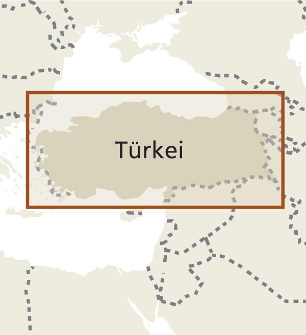 Carte routière - Turquie | Reise Know How carte routière Reise Know-How