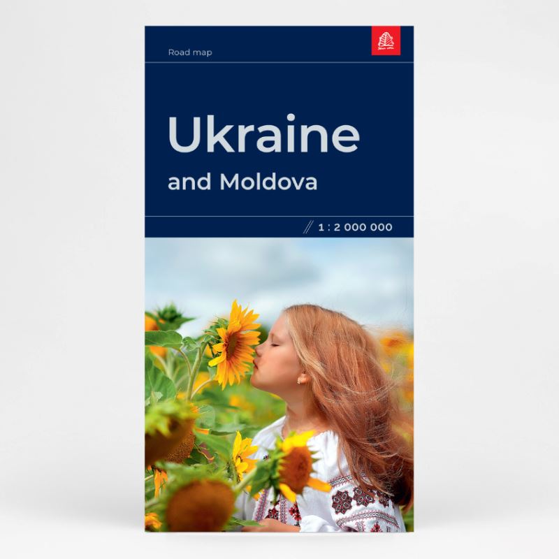 Carte routière - Ukraine, Moldavie | Jana Seta carte pliée Jana Seta 