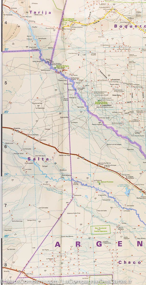 Carte routière - Uruguay & Paraguay | Reise Know How carte routière Reise Know-How