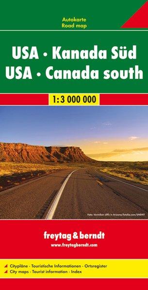 Carte routière - USA & Canada Sud | Freytag & Berndt carte routière Freytag & Berndt