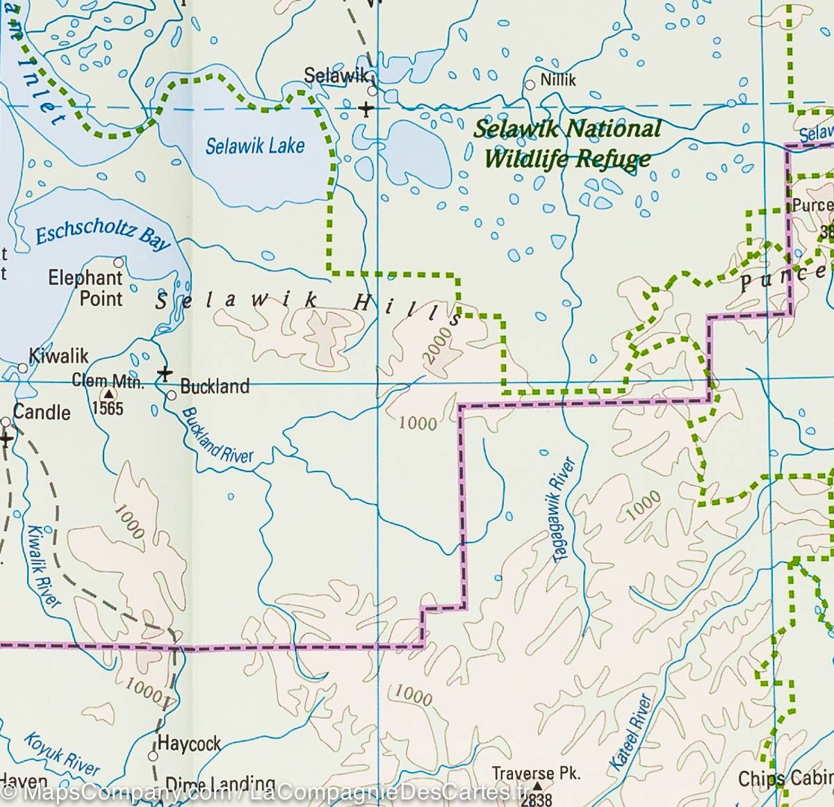 Carte routière USA n° 11 - Alaska | Reise Know How carte routière Reise Know-How