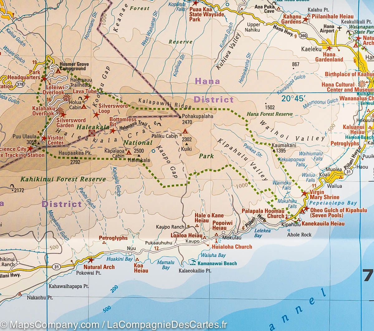 Carte routière USA n° 12 - Hawaii | Reise Know How carte routière Reise Know-How