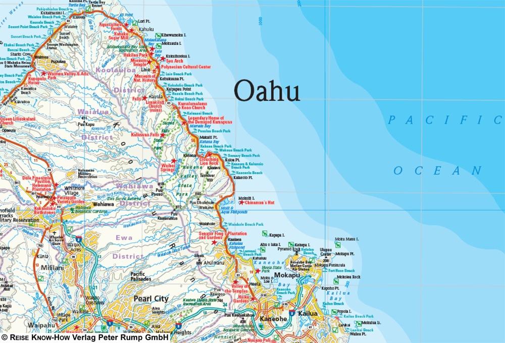 Carte routière USA n° 12 - Hawaii | Reise Know How carte routière Reise Know-How