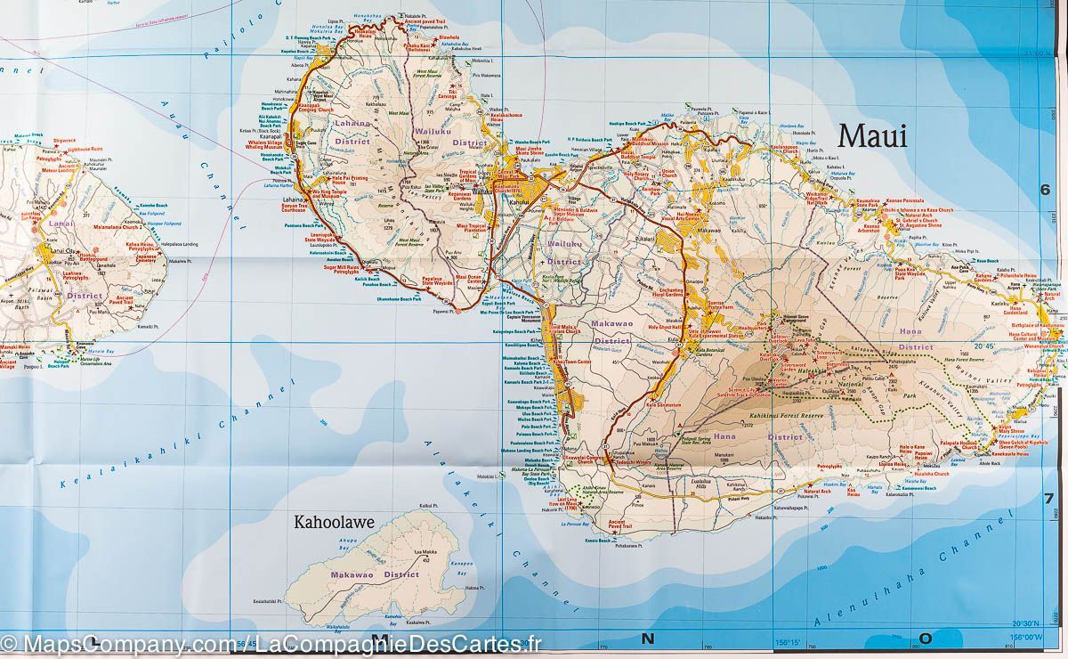 Carte routière USA n° 12 - Hawaii | Reise Know How carte routière Reise Know-How