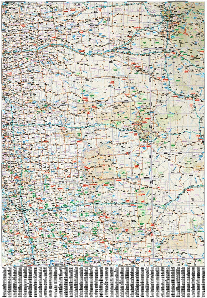 Carte routière USA n° 2 - USA Nord | Reise Know How carte routière Reise Know-How