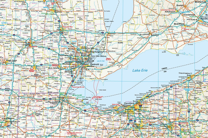 Carte routière USA n° 4 - USA Nord-est | Reise Know How carte pliée Reise Know-How 