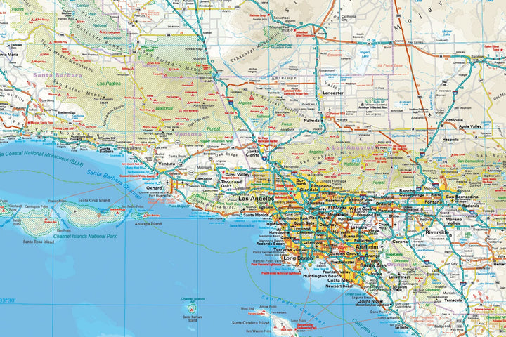 Carte routière USA n° 6 - Californie | Reise Know How carte pliée Reise Know-How 