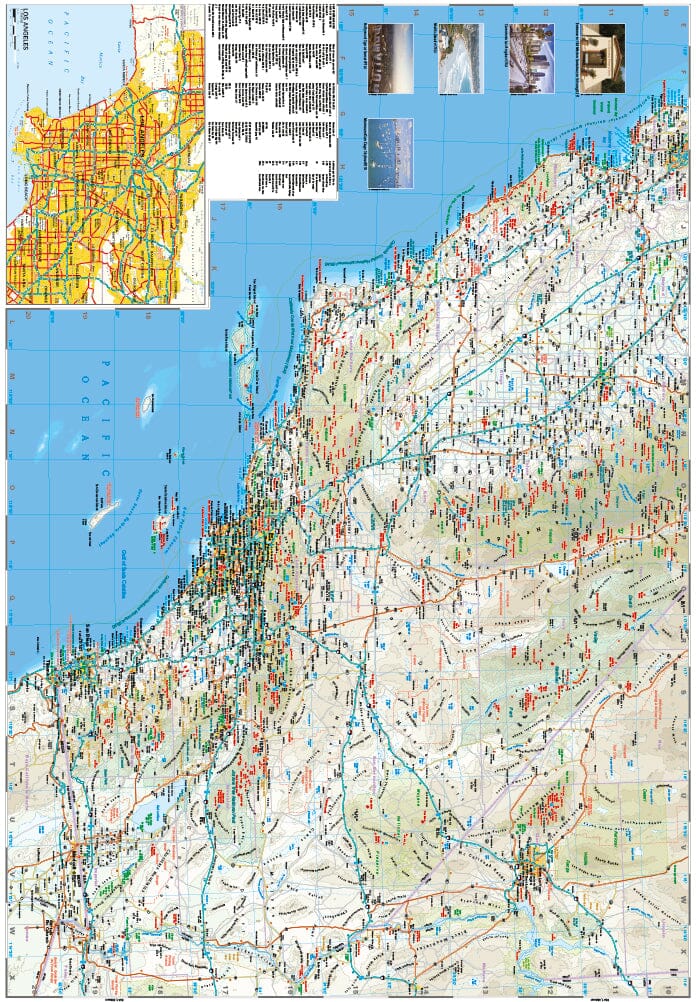Carte routière USA n° 6 - Californie | Reise Know How carte routière Reise Know-How