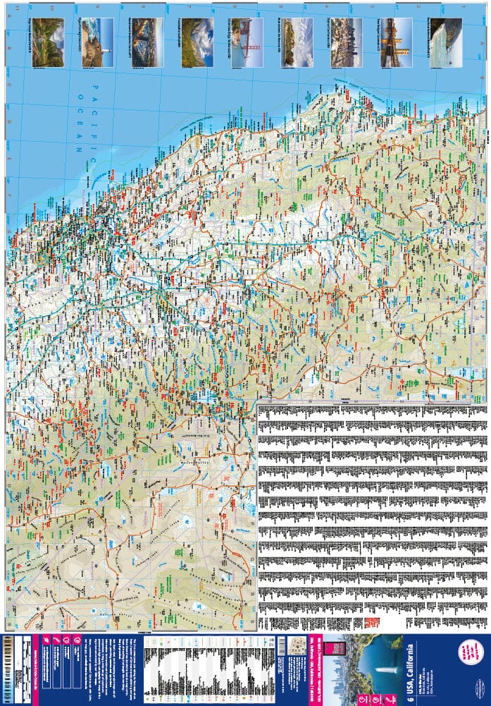 Carte routière USA n° 6 - Californie | Reise Know How carte routière Reise Know-How