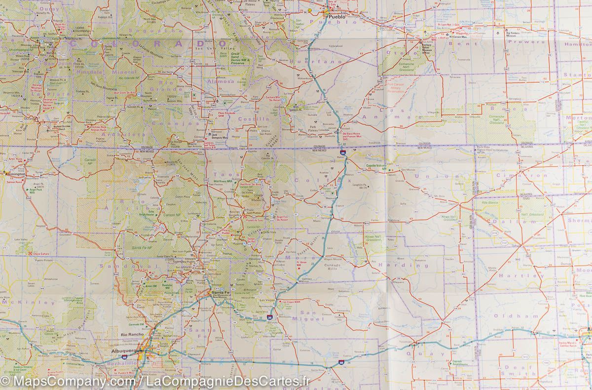 Carte routière USA n° 7 - USA Sud-ouest | Reise Know How carte routière Reise Know-How