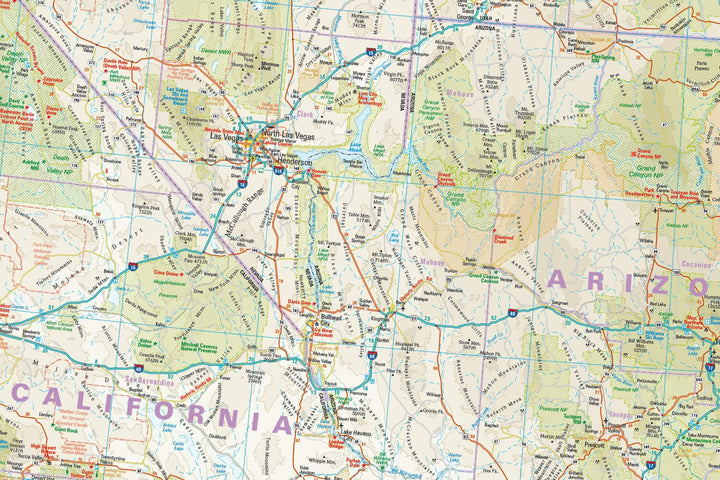 Carte routière USA n° 7 - USA Sud-ouest | Reise Know How carte pliée Reise Know-How 