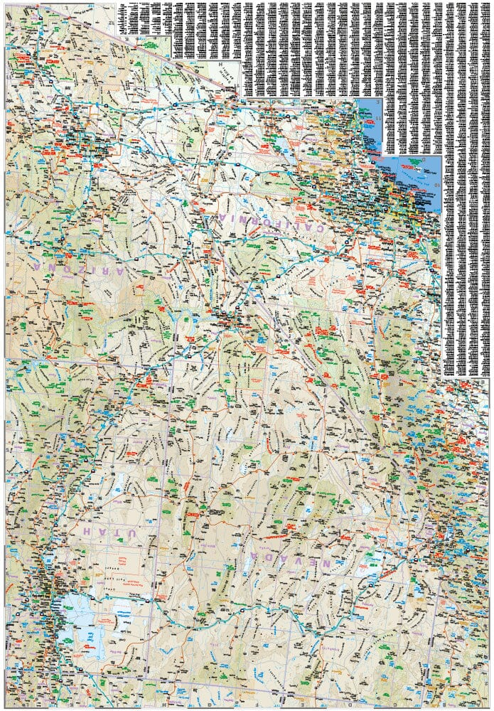 Carte routière USA n° 7 - USA Sud-ouest | Reise Know How carte pliée Reise Know-How 