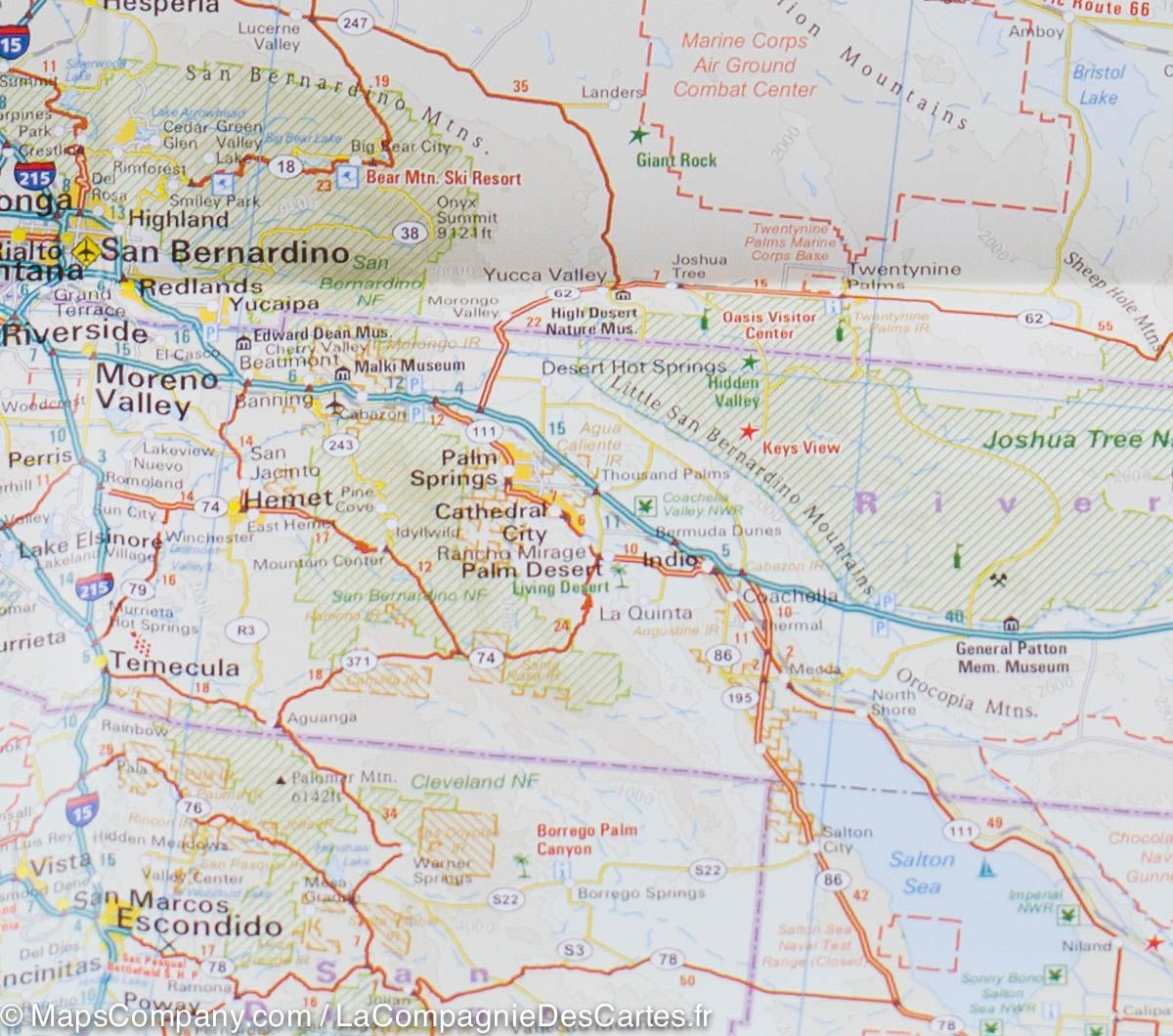 Carte routière USA n° 7 - USA Sud-ouest | Reise Know How carte routière Reise Know-How