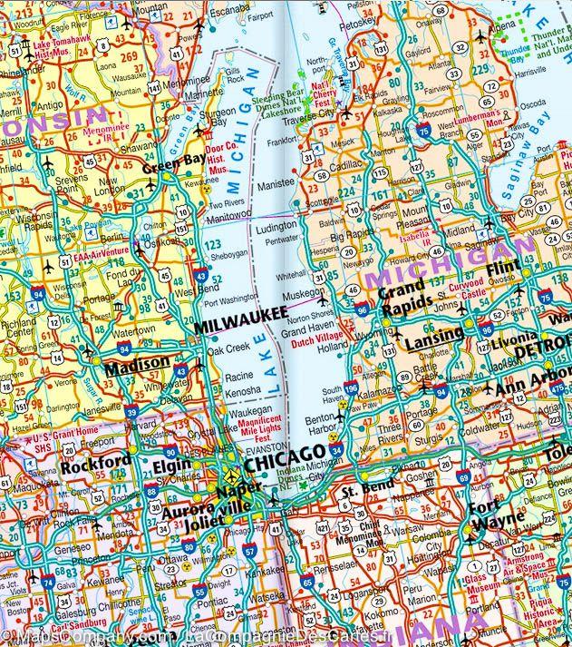 Carte routière - USA | Reise Know How carte routière Reise Know-How