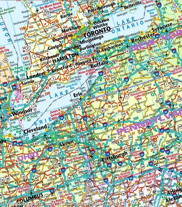 Carte routière - USA | Reise Know How carte routière Reise Know-How