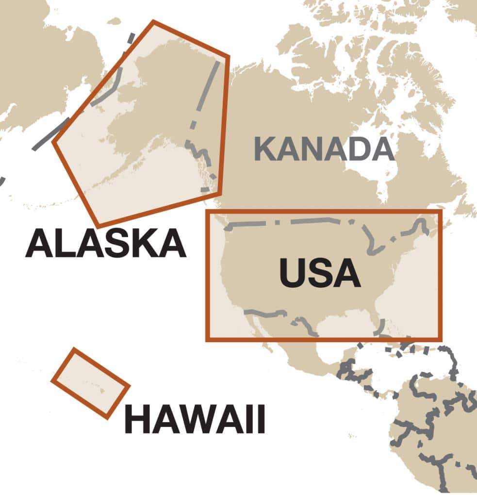 Carte routière - USA | Reise Know How carte routière Reise Know-How