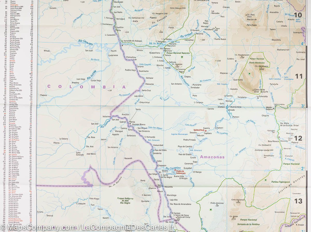 Carte routière - Venezuela | Reise Know How carte pliée Reise Know-How 