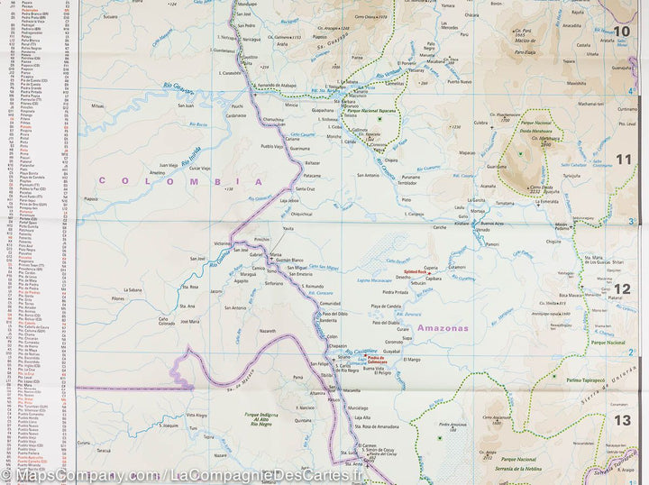 Carte routière - Venezuela | Reise Know How carte pliée Reise Know-How 