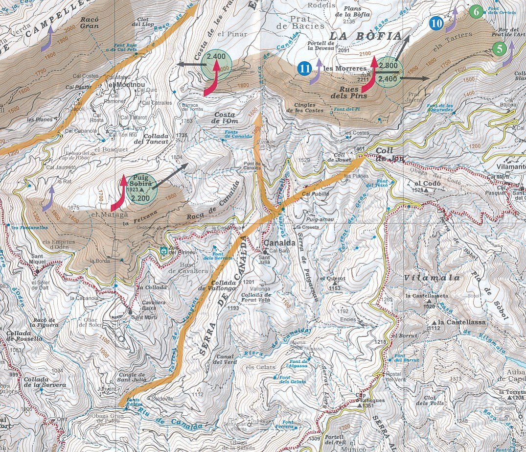 Carte spéciale parapente - Berguedà (Catalogne) | Alpina carte pliée Editorial Alpina 