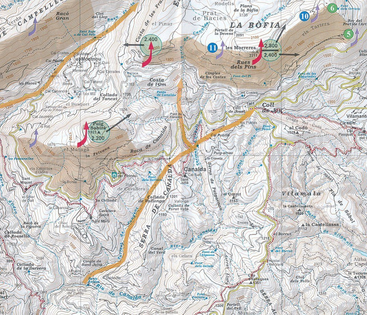 Carte spéciale parapente - Berguedà (Catalogne) | Alpina carte pliée Editorial Alpina 