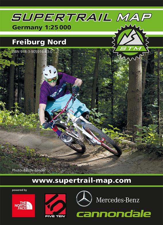 Carte Supertrail - Freiburg Nord | Supertrail Map carte de randonnée Supertrail Map